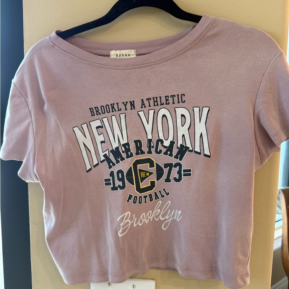 Brooklyn Athletic Mauve Graphic Tee